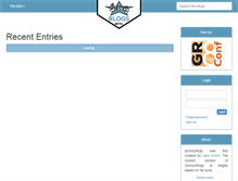 Tablet Screenshot of groovyblogs.org